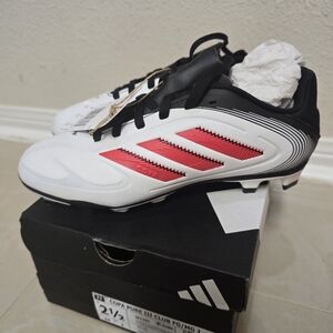 Adidas Kids' Copa Pure Soccer Cleats - White and Red